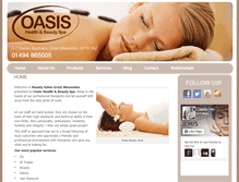 Tablet Screenshot of beauty-salon-great-missenden.com